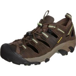 Keen ARROYO II Obuwie do biegania Turystyka chocolate chip/ sap green. Brązowe buty sportowe damskie marki Keen, z gumy, do biegania. W wyprzedaży za 399,20 zł.