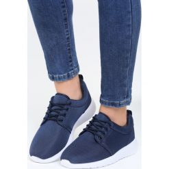 Granatowe Buty Sportowe Street Walk. Niebieskie buty sportowe damskie marki Born2be, z materiału. Za 59,99 zł.