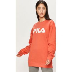 Fila - Bluza. Różowe bluzy damskie Fila, s, z nadrukiem, z bawełny, bez rękawów, bez kaptura. Za 239,90 zł.
