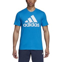 MĘSKA KOSZULKA ADIDAS ESSENTIALS LINEAR (S). Koszulki męskie Adidas, s, z aplikacjami, z bawełny, z okrągłym kołnierzem, bez rękawów. W wyprzedaży za 79,99 zł.