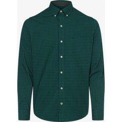IZOD - Koszula męska, zielony. Zielone koszule męskie IZOD, m, w kratkę, z bawełny, button down, bez rękawów. Za 139,95 zł.