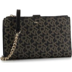 Torebka DKNY - Braynt Wallet Cbody R915JB76 Ebony/Blk NHO. Pomarańczowe listonoszki damskie DKNY, bez wzorów, ze skóry ekologicznej, bez dodatków. W wyprzedaży za 449,00 zł.