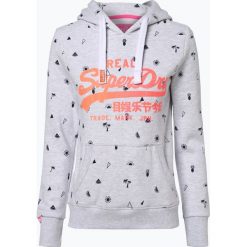 Bluzy damskie: Superdry – Damska bluza nierozpinana, szary