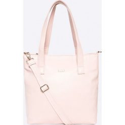 Answear - Torebka Blossom Mood. Różowe torebki klasyczne damskie marki ANSWEAR, w paski, z poliesteru, na ramię, duże. W wyprzedaży za 79,90 zł.