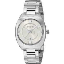 ZEGAREK GUCCI GG2570 YA142502. Szare zegarki damskie marki GUCCI, ze stali. Za 3590,00 zł.