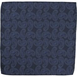 Elegancka, Męska Poszetka - ALTIES - Ciemna Tonacja, Wzór Paisley POSZALTTANIA0126. Poszetki męskie Alties, paisley, z materiału, eleganckie. Za 16,90 zł.
