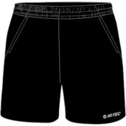 Hi-tec Szorty Sportowe Męskie Lemos Black/Victoria Blue r. XL. Niebieskie spodenki sportowe męskie marki Hi-tec, sportowe. Za 54,24 zł.