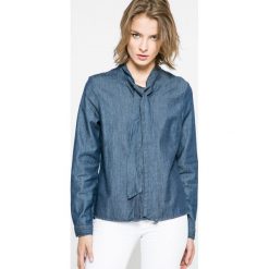Vero Moda - Koszula. Szare koszule jeansowe damskie Vero Moda, l, casualowe, z długim rękawem. W wyprzedaży za 59,90 zł.