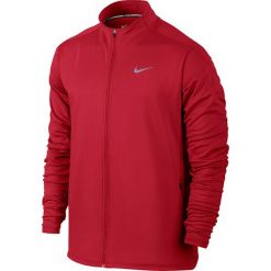 Kurtki sportowe męskie: Nike Kurtka męska Dri-Fit Therma Running czerwony r. M (683582 657)