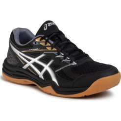 Buty ASICS - Upcourt 4 1071A053 Black/Pure Silver 001. Czarne buty sportowe męskie Asics, ze skóry ekologicznej, bez zapięcia. Za 229,00 zł.