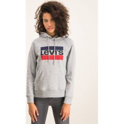 Bluza Levi's® Graphic Sport 35946-0000. Szare bluzy sportowe damskie s, bez wzorów, z bawełny, bez rękawów, bez kaptura. Za 239,90 zł.