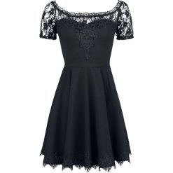 Spin Doctor Amara Mini Dress Sukienka czarny. Czarne sukienki koronkowe marki Spin Doctor, na imprezę, l, w koronkowe wzory, z dekoltem na plecach, mini. Za 284,90 zł.
