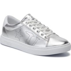 Sneakersy TRUSSARDI JEANS - 79A00431 M020 1. Szare półbuty damskie Trussardi Jeans, z jeansu. W wyprzedaży za 299,00 zł.