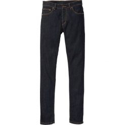 Dżinsy "komfort-stretch" Skinny Fit Straight bonprix czarny "stone used". Czarne jeansy męskie bonprix, m, bez wzorów. Za 89,99 zł.