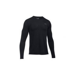 T-shirty z długim rękawem Under Armour Thredborne Fitted LS 1289611-001. Czarne t-shirty męskie Under Armour, s, bez wzorów, bez kołnierzyka, długie. Za 129,99 zł.