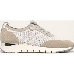 Caprice - Buty. Białe buty sportowe damskie Caprice, bez wzorów, ze skóry, sportowe. W wyprzedaży za 149,90 zł.