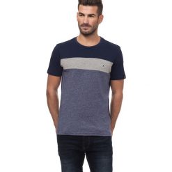 T-shirt w kolorze granatowym. Niebieskie t-shirty męskie Lonsdale, Kangol, Crosshatch, m, z nadrukiem, z bawełny, z okrągłym kołnierzem. W wyprzedaży za 44,95 zł.
