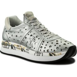 Sneakersy PREMIATA - Conny 2966 Srebrny. Szare półbuty damskie Premiata, ze skóry. W wyprzedaży za 539,00 zł.