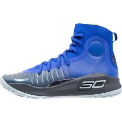 Trampki chłopięce: Under Armour CURRY 4 MID Obuwie do koszykówki team royal