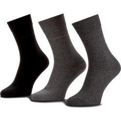Zestaw 3 par wysokich skarpet męskich CAMEL ACTIVE - 6603 Black 660. Szare skarpetki męskie marki Camel Active, bez wzorów, z elastanu. Za 45,00 zł.