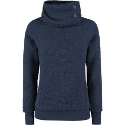 Stitch and Soul Ladies High Collar Fleece Sweater Bluza damska granatowy. Niebieskie bluzy rozpinane damskie Stitch and Soul, l, z materiału. Za 99,90 zł.