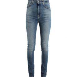 Tiger of Sweden Jeans SANDIE Jeans Skinny Fit medium blue. Niebieskie jeansy damskie relaxed fit marki Tiger of Sweden Jeans, z bawełny. W wyprzedaży za 377,40 zł.