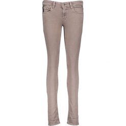 Dżinsy "Luz" - Skinny Fit - w kolorze jasnobrązowym. Pomarańczowe jeansy damskie Denim Special, l, z aplikacjami. W wyprzedaży za 214,95 zł.