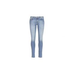 Jeansy skinny Diesel GRACEY. Niebieskie jeansy damskie Diesel, bez wzorów, z jeansu. Za 519,20 zł.