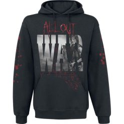 Bluzy męskie: The Walking Dead All Out War – Rick And Negan Bluza z kapturem czarny
