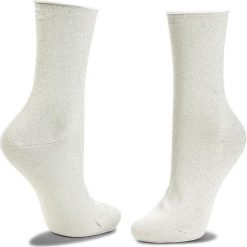 Skarpety Wysokie Damskie JOOP! - Lurex Sock Ier 760.059 Light Grey Melange 2400M. Szare skarpetki damskie JOOP!, bez wzorów, z bawełny. Za 69,00 zł.
