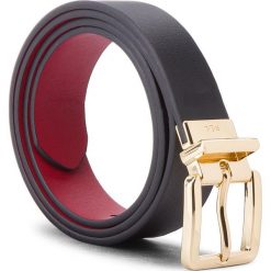 Paski damskie: Pasek Damski LAUREN RALPH LAUREN – Dryden 412665677001 Black/Crimson