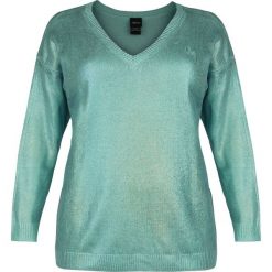 Bluzy rozpinane damskie: Ariel - Mała Syrenka Embroidery Bluza damska zielony (Mint)