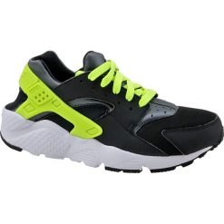 Nike Huarache Run Gs 654275-017. Czarne buty sportowe damskie Nike, bez wzorów, z tkaniny, sportowe, nike huarache. W wyprzedaży za 319,99 zł.