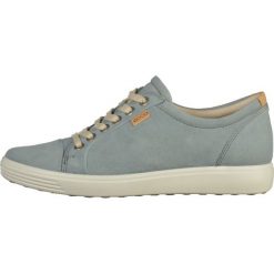 Ecco Sneakersy niskie trooper. Niebieskie trampki i tenisówki damskie marki ecco, bez wzorów, ze skóry, bez zapięcia. W wyprzedaży za 447,20 zł.