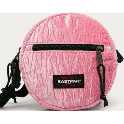 Eastpak - Torebka. Różowe listonoszki damskie Eastpak, w paski, z poliesteru, na ramię, małe, bez dodatków. Za 149,90 zł.