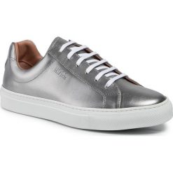 Sneakersy BOSS - Katie Low Cut-L 50419240 10222031 01 Silver 040. Szare półbuty damskie Boss, ze skóry. W wyprzedaży za 629,00 zł.