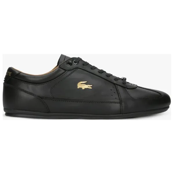 Lacoste Evara Premium 319 1 Us Cma buty męskie, czarny, rozmiar 44,5. Czarne buty sportowe męskie Lacoste, ze skóry, bez zapięcia. W wyprzedaży za 479,99 zł.