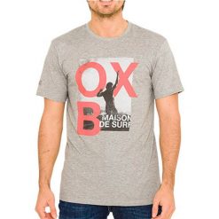 T-shirty męskie: T-shirt z okrągłym dekoltem, gładka, z krótkim rękawem