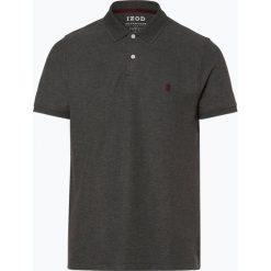 IZOD - Męska koszulka polo, szary. Szare koszulki męskie IZOD, xxl, bez wzorów, z bawełny, eleganckie, bez rękawów. Za 89,95 zł.