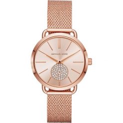 Zegarek MICHAEL KORS - Portia MK3845 Rose Gold/Rose Gold. Różowe zegarki damskie Michael Kors. W wyprzedaży za 669,00 zł.