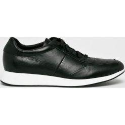Gino Rossi - Buty Mauro. Czarne buty sportowe męskie Gino Rossi, ze skóry, bez zapięcia. W wyprzedaży za 299,90 zł.