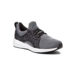 SKECHERS 32511. Szare buty sportowe damskie Skechers, z materiału, sportowe. Za 199,99 zł.