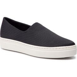 Tenisówki VAGABOND - Camille 4745-180-20 Black. Czarne półbuty damskie Vagabond, na co dzień, bez wzorów, ze skóry, bez obcasa, na płaskiej podeszwie, bez zapięcia. W wyprzedaży za 259,00 zł.