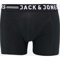 Jack & Jones - Bokserki (3-Pack). Szare bokserki męskie Jack & Jones, bez wzorów, z elastanu. W wyprzedaży za 59,90 zł.