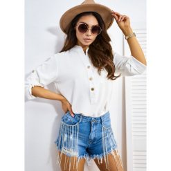 Spodenki Leomie Jeans XS. Szorty damskie LIGARI JEANS, s, bez wzorów, z elastanu. Za 109,00 zł.