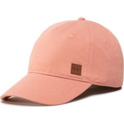 Czapka z daszkiem ROXY - ERJHA03677 MJN0. Różowe czapki damskie Roxy, bez wzorów, z bawełny. Za 99,00 zł.