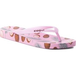 Japonki COQUI - Kaja 1327 Coconut Pink. Różowe klapki damskie marki Coqui, bez wzorów, z tworzywa sztucznego, bez obcasa. Za 49,99 zł.