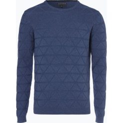 Finshley & Harding - Sweter męski, niebieski. Niebieskie swetry klasyczne męskie marki Finshley & Harding, xl. Za 129,95 zł.