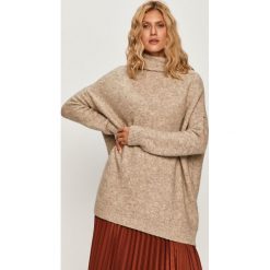 Sportmax Code - Sweter. Białe swetry damskie Sportmax Code, s, bez wzorów, z elastanu, z długim rękawem, długie, bez kaptura. Za 1129,00 zł.