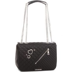 Torebka LOVE MOSCHINO - JC4077PP16LL0000 Nero. Czarne torebki klasyczne damskie marki Love Moschino, ze skóry ekologicznej. W wyprzedaży za 739,00 zł.